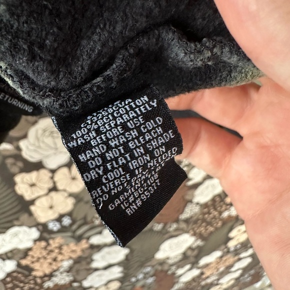 Sanctuary Perfect Tie-Dye Sweatshirt in green size L/XL - Picture 7 of 8